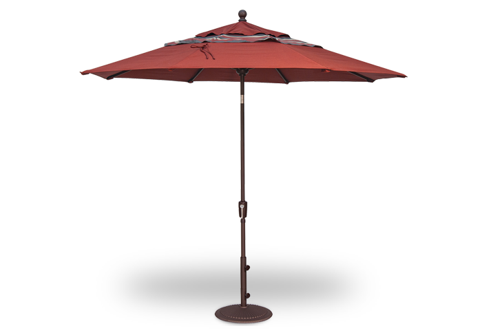 9' Push Button Tilt Umbrella - Peters Billiards