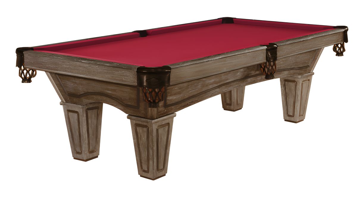 Allenton 8' Pool Table Rustic Dark Brown : pool-tables