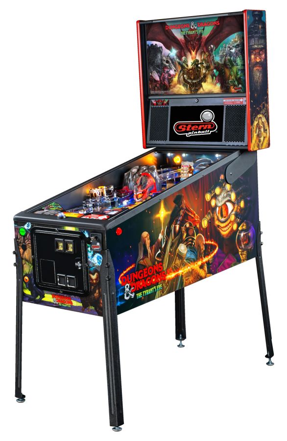 Dungeons & Dragons PRO Pinball Machine : game-room