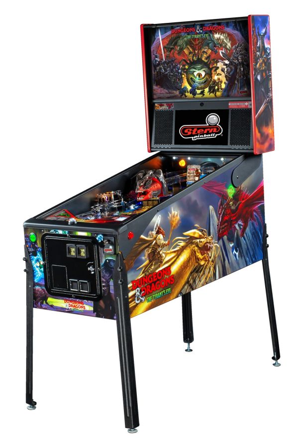 Dungeons & Dragons Premium Pinball Machine : game-room