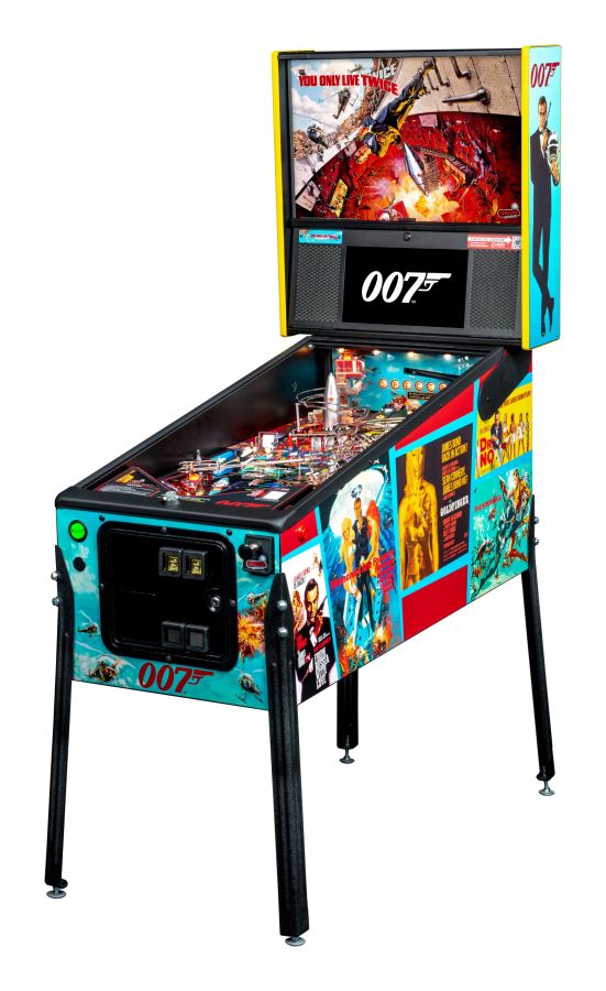 James Bond Premium Pinball Machine : game-room