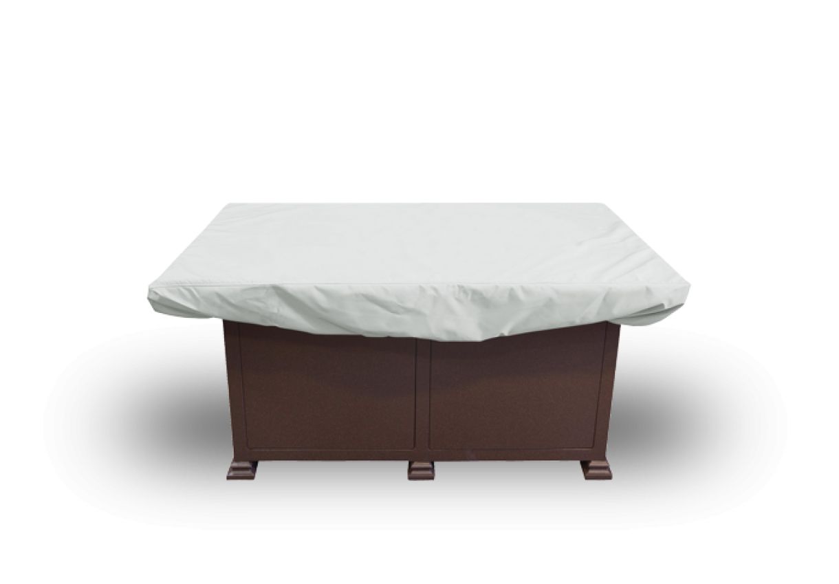 Large Rectangle Fire Pit/Table/Ottoman Cover : outdoor-patio