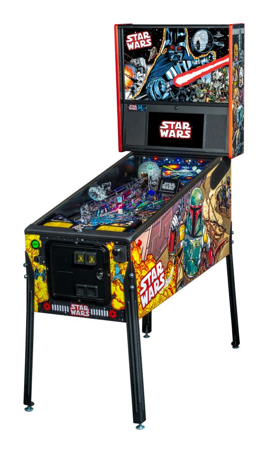 Star Wars Comic Premium Pinball Machine : game-room