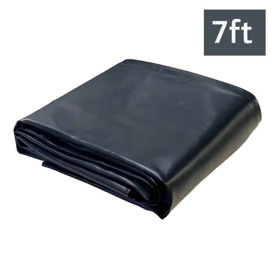 7' Pool Table Cover Square Corner Black : pool-tables