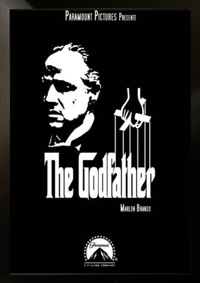 The Godfather Movie Poster : furniture