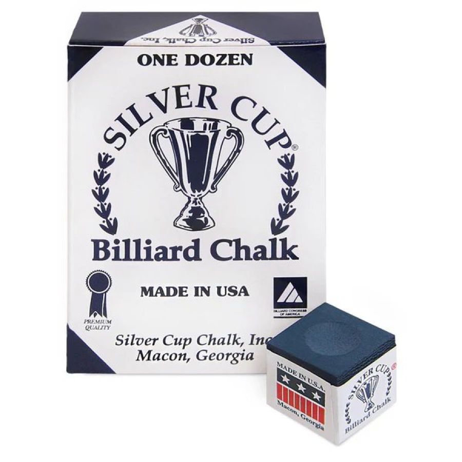 Billiard Chalk Box 12 pieces : pool-tables